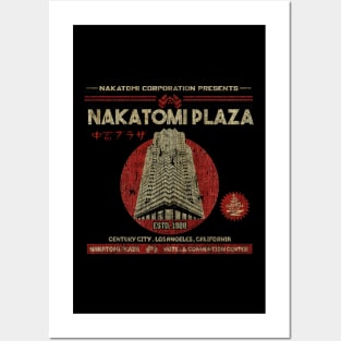 Nakatomi Plaza Christmas Party 1988 Vintage ( Crack ) Posters and Art